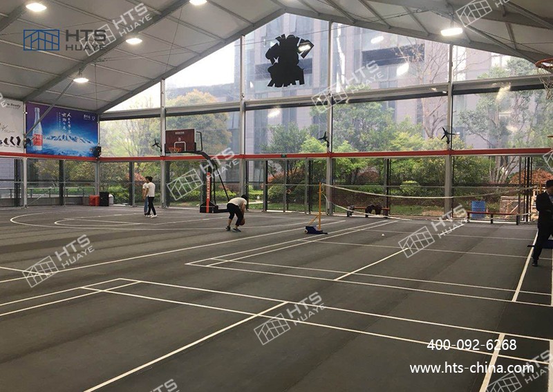 裝配式篷房籃球館已經(jīng)成為解決運(yùn)動空間不足問題的新選擇