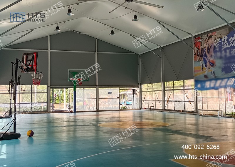 裝配式篷房籃球館已經(jīng)成為解決運(yùn)動空間不足問題的新選擇